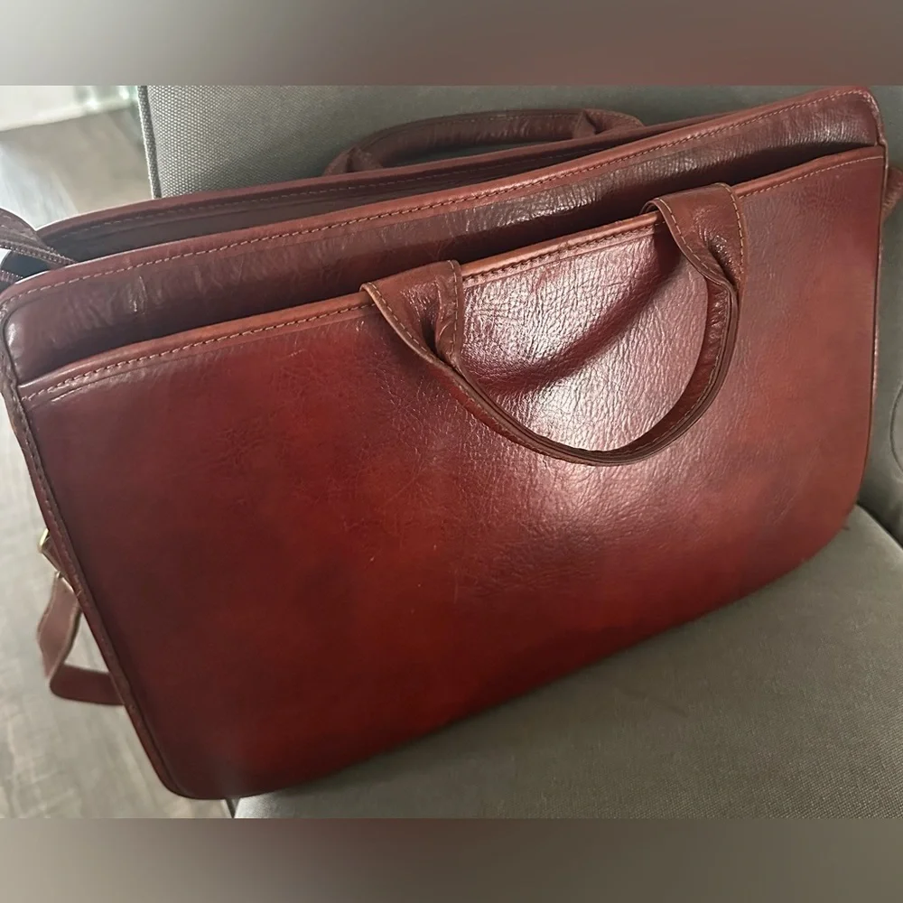 Jack George’s vintage satchel/ briefcase/ messenger bag